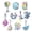 Alloy Model 9, variant on 10 Pack Silver Charms for Bracelets and Necklaces Charms for Women Pendant Beads Set