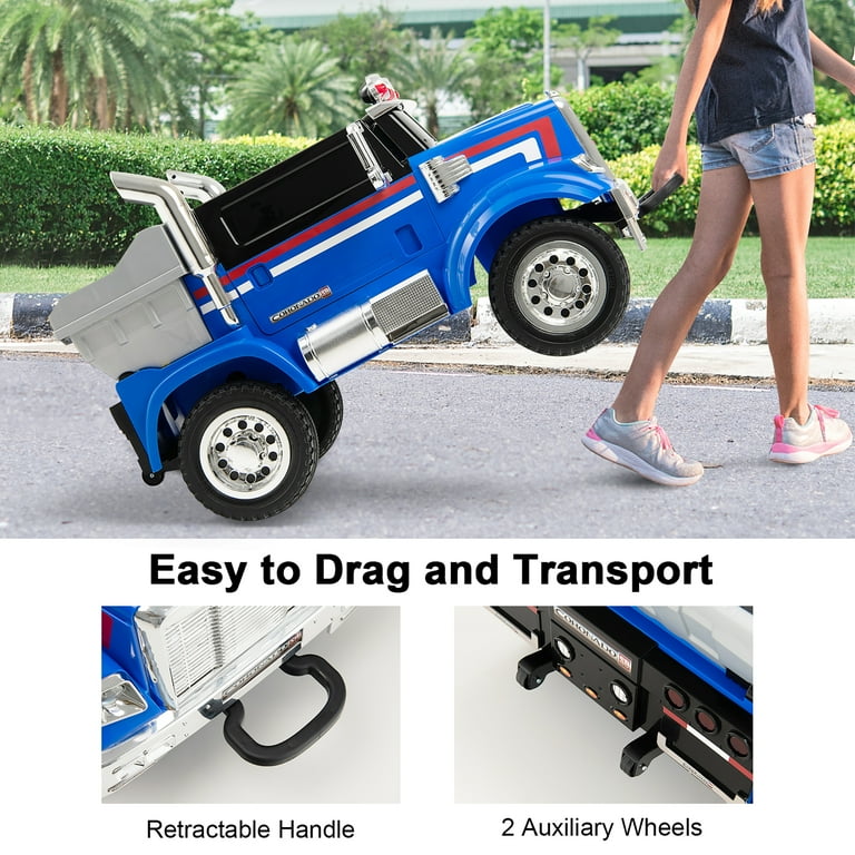 Kids ride on tow truck 2025