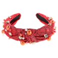 thumbnail image 4 of Halloween Costume Accessories Artificial Pearl Headband Comfortable Fit Headdress 16.50X13.00X3.00CM 1Pack, 4 of 5