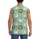 thumbnail image 4 of Balery Chicken Laying Eggs Camisetas sin mangas para hombre, absorbe la humedad y protege contra el mal olor.-Medium, 4 of 7