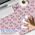 thumbnail image 2 of Long Mouse Pads for Desk,Pink Cartoon Unicorn Pattern Desk Mats on Top Of Desks, Desk Mouse Pad Extra Large with 3mm Non-Slip Base and Stitched Edge for Gaming,Office,Work,Home 47.3"x23.6", 2 of 6