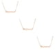 thumbnail image 4 of Collar del zodiaco Minnieouse joyería elegante oro rosa, 4 of 6
