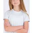 thumbnail image 3 of Real Essentials 4 Pack: Girls Short Sleeve Dry-Fit Crew Neck Active Athletic Performance T-Shirt, 3 of 6