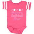 thumbnail image 3 of Inktastic Future Softball Star Girls Baby Bodysuit, 3 of 5