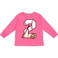 thumbnail image 3 of Inktastic Baseball Second Birthday Two Years Old Boys or Girls Long Sleeve Toddler T-Shirt, 3 of 5