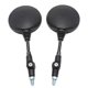 thumbnail image 2 of Universal Motorcycle 1 Pair Folding Mirror Motorcycle Side Rearview Mirror 10mm Rearview Accessory, 2 of 5