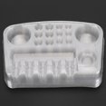 thumbnail image 1 of 10pcs Disposable Plastic Tattoo Cartridge Needles Holder Stand Transparent Tray Tattoo Accessory, 1 of 4