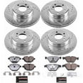 thumbnail image 3 of PowerStop Front and Rear Z26 Street Warrior Carbon-Fiber Ceramic Brake Pad and Drilled and Slotted Rotor Kit Fits: BMW Select Models K7237-26, 3 of 9