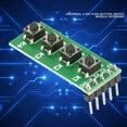 thumbnail image 4 of Universal 4 Key Push Button Switch Module Ideal for Mega2560 Due Banana Pi AVR STM32 ARM PIC,, 4 of 7