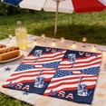 thumbnail image 6 of 26Pcs Patriotic Paper Napkins Red White Blue, American Flag Disposable Napkins for 4th of July 250th Anniversary, 6 of 6