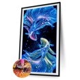 thumbnail image 3 of Cuadros Decorativos Pintura de diamante redondo completo 5D DIY mosaico de peces azules imagen arte de la pared conjuntos de manualidades Ndcxsfigh Nuevos Originales, 3 of 9