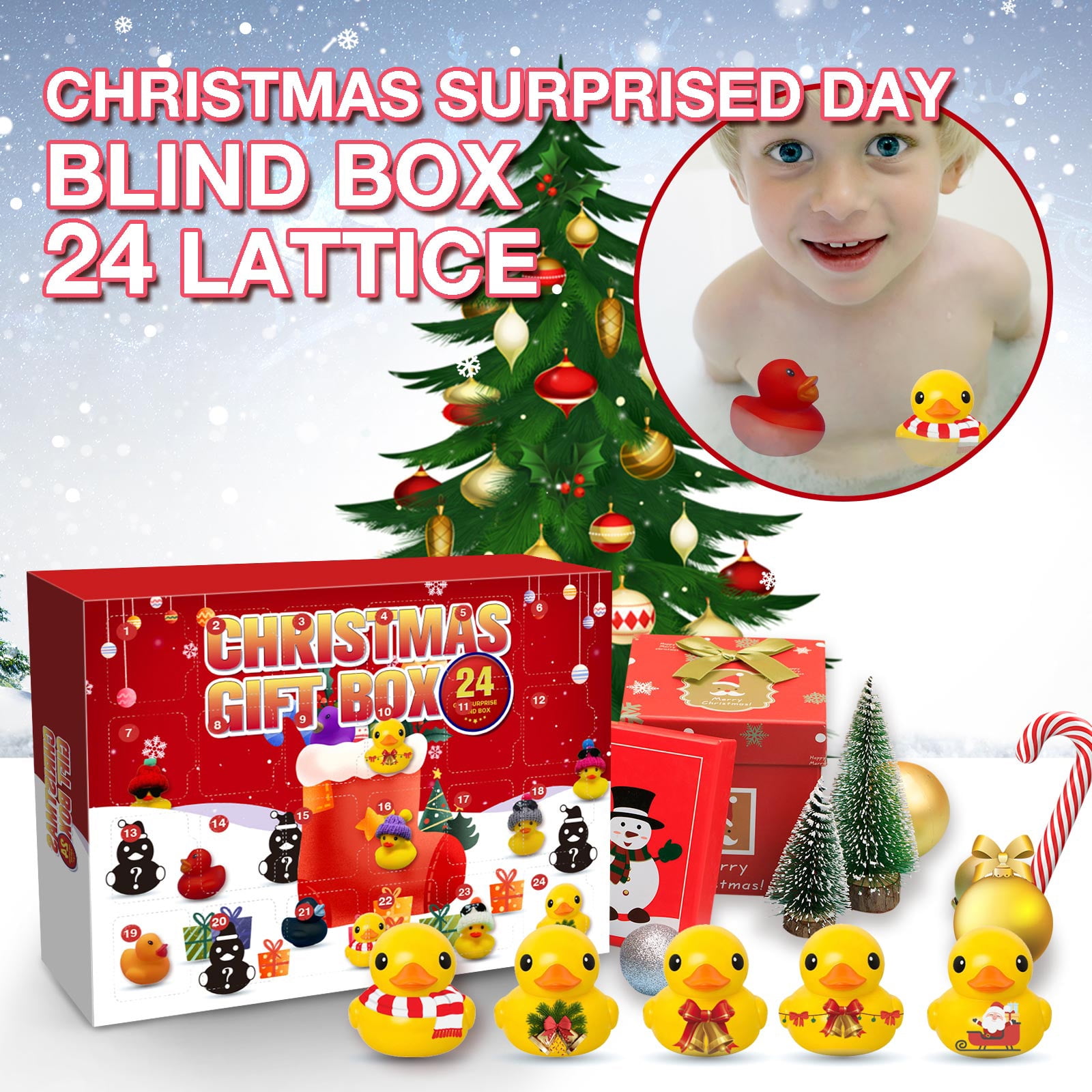 Christmas Rubber Ducks Advent Calendar 2025 Amazon Gabbey Eolande