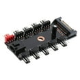 thumbnail image 2 of vías, 4/, divisor de ventilador de refrigeración, controlador de de concentrador de potencia + tornillos shamjiam Controlador de ventilador de PCB, 2 of 9