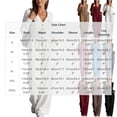 thumbnail image 3 of TEAJOPSUU Women's Fall Winter Cargo Jumpsuits Casual Long Sleeve V Neck Button Down Wide Leg Jumpsuits with Pockets Chest Flap Pockets Sky Blue, 3 of 8