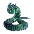thumbnail image 2 of Xihbxyly Ofertas Del Prime Day Año de La Serpiente Impresión de Juguetes de Serpiente Impresión de Juguetes de Peluche Articulados y Flexibles Animales Exquisitos Juguetes Lindos para Mascotas Juguet, 2 of 5