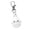 White, variant on Trendy Cartoon Lip Gloss Keychain Accessory Sturdy Silicone Cover For Cosmetic Organization And Styles Expression