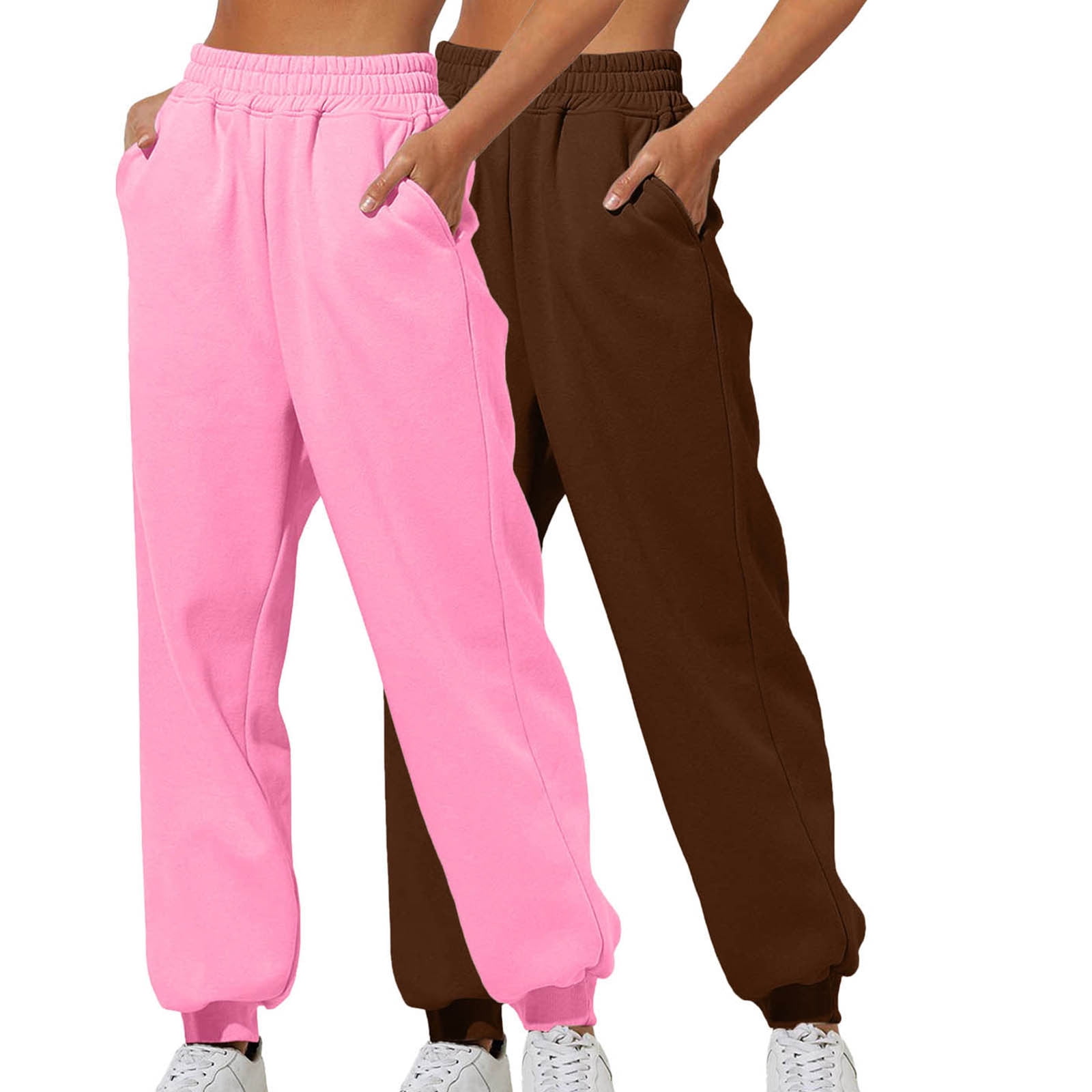 Jogging Bottoms Fleece Lined Joggers Girls Girls' 3pcs Fleece
