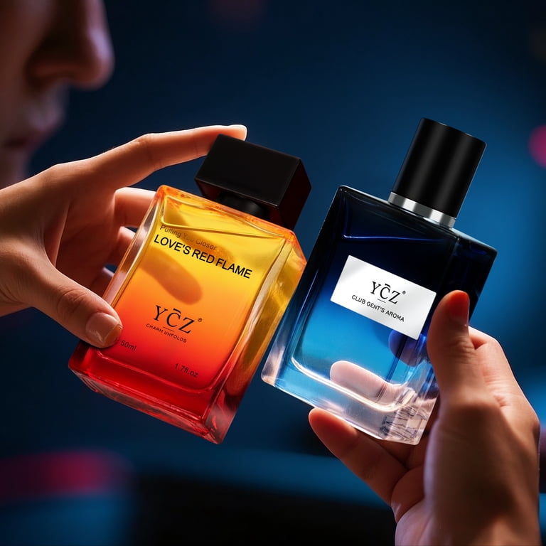 YCZ 2-Pack Men's Cologne Set, Long Lasting Eau de Toilette for Men