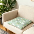 thumbnail image 6 of Taotanxi Patchwork Chair Pad No Slip Lace Trim Chair Cushion Farmhouse Floral Print Kitchen Dining Seat Cushion ( 16"x16"), 6 of 6