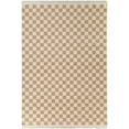 thumbnail image 3 of Balta Adelaide Recycled Checkered Area Rug 5'3" x 7' - Tan, 3 of 5