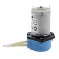 thumbnail image 1 of TISHITA DC 24V Lab Dosing Pump Peristaltic Head Hose Connector Water Liquid 0~100ml/min blue, 1 of 6