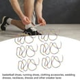 thumbnail image 3 of Lacets Pailletés, Lacets Ronds en Strass Multifonctions Colorés Uniques Bling pour Chaussures, 3 of 8