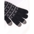 thumbnail image 5 of Deago Winter Touchscreen Gloves for Men Women Warm Fleece Lined Knit Elastic Cuff Texting Gloves for Cold Weather (Black), 5 of 9