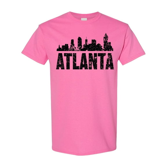 Inktastic Atlanta Skyline Grunge T-Shirt