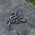 thumbnail image 2 of Mini Mousqueton Porte-Clés Extérieur Ressort Boucle Outil EDC (Argent), 2 of 6