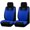 Blue, variant on AUTOKING Butterfly Pattern Front Seat Covers for Cars,Trucks,Vans,SUVs,Sedans,Universal Size,Airbag Compatible, Unique Lines Purple Seat Covers 2 Front Seats Only (Purple)