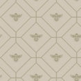 thumbnail image 3 of Holden Honeycomb Bee Geometric Non-Pasted Wallpaper  396in x 20.8in Green, 3 of 5