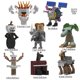 thumbnail image 1 of Italian Shark Crocodile Brick Figure Set – Juguetes de construcción de acción Tungtungtung Sahur para niños, sorpresas de vacaciones e ideas de regalo, 1 of 5