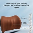 thumbnail image 5 of Car Cushion Car Memory Foam Lumbar Cushion To Relieve Driving Fatigue Slow Car Lumbar Pillow, 5 of 6