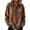 Brown, variant on Denim Button Down Shirts for Women Solid Casual Long Sleeves Lapel Denim Bottun Tops
