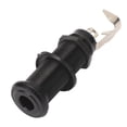 thumbnail image 1 of Guitar End Pin Jack Socket Threaded Metal 6.35mm For Bass Electric Guitar Output, 1 of 8
