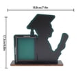 thumbnail image 3 of 2024 Graduation Season Photo Frame Display Table Green A 2024 Graduation Season Photo Frame Setup Wooden Dwarf Ornament X1, 3 of 5