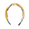 thumbnail image 4 of Unique Bargains 1 Pc Fashion Leaf Pattern Headbands for Women Yellow, 4 of 6