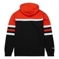 thumbnail image 3 of Men's Mitchell & Ness Black/Orange Philadelphia Flyers Head Coach Pullover Hoodie, 3 of 5