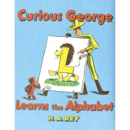 Curious George Learns the Alphabet Book and CD - Walmart.com