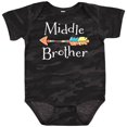 thumbnail image 3 of Inktastic Middle Brother Arrow Boys Baby Bodysuit, 3 of 5