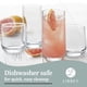 thumbnail image 4 of Libbey Juego de 16 Vasos de Vidrio Ascent de 473 ml y 384 ml, 4 of 7