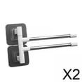 thumbnail image 1 of Toallero Giratorio de acero inoxidable para baño Soledad 2 unidades, 1 of 6