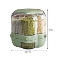 thumbnail image 2 of Contenedor de almacenamiento de arroz Contenedor de almacenamiento de granos de arroz Caja de arroz a prueba de humedad, 2 of 7