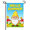 Garden Flag-4, variant on Hello Summer Flamingo Garden Flag 12×18in Double Sided Tropical Beach Luau Fade Resistant Decor For Outdoor Porch Lawn Patio Yard