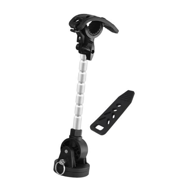 S SERENABLE Trolling Motor Stabilizer Mount Support 180 degree and 7 Gear Adjustable Accessory