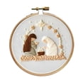 thumbnail image 3 of jifeng Christmas Embroidery Kit Christmas Pattern DIY Needlepoint Set with Instructions Nativity, 3 of 9