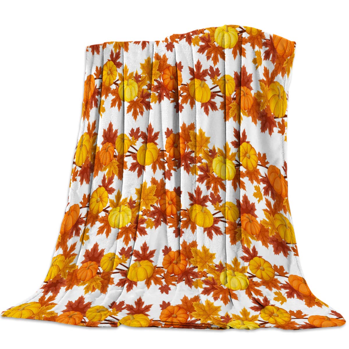 Halloween Throw Blanket for Couch Bed Halloween Fall Thanksgiving Gift