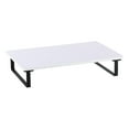 thumbnail image 2 of MERIGLARE Stand Riser Anti Slip Ergonomics Storage for Computer Office White, 2 of 9