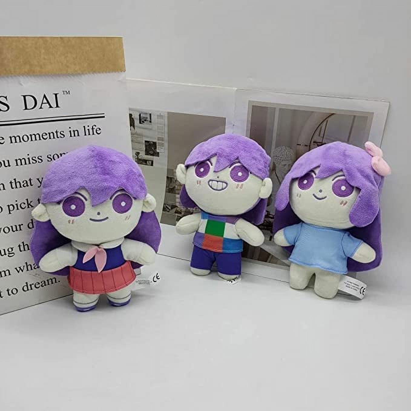 FABIIA 1/4Pcs New Omori Plush Toy,Anime Plushies-Omori Plush Toy,New Omori  Plush Toy,Omori Plush Basil Stuffed Doll,Soft Stuffed Dolls,Soft Omori  Stuffed Dolls,Surprise Gift for Fans or Boys and Girls : : Toys  