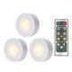 thumbnail image 5 of Yuarrent Luz nocturna inalámbrica Control remoto LED Puck Luces Gabinete interior Herramienta de iluminación Luz nocturna 3 piezas y 1 control 2piezas, 5 of 6